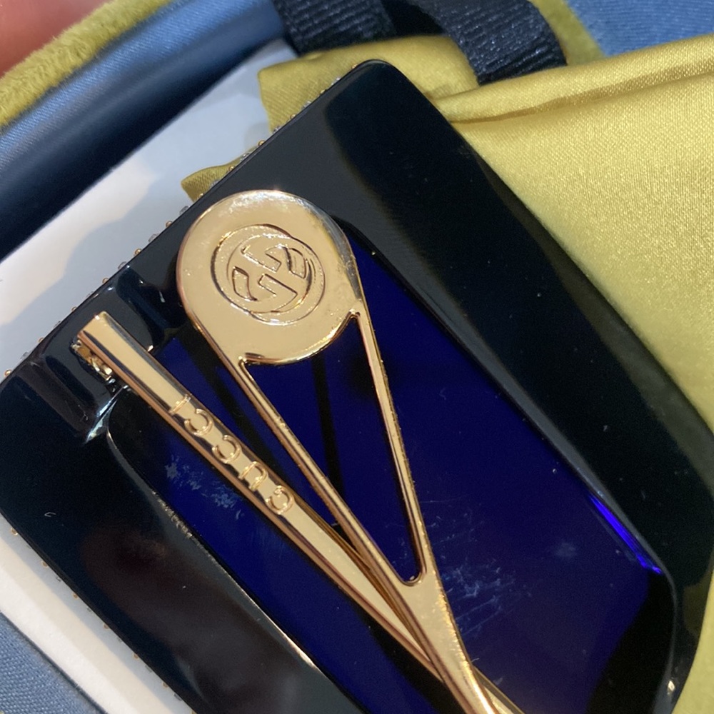 Authentic GUCCI 60 Rectangular "Hollywood collect… - image 7